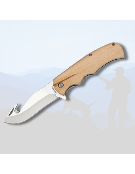 Couteau Skinner Albainox, bois...