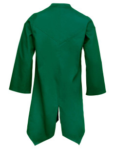Tunique médiévale longue modèle Arantir, couleur verte 2