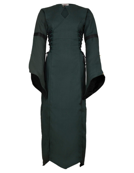 Robe médiévale en coton modèle...