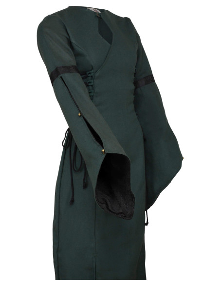 Robe médiévale en coton modèle...