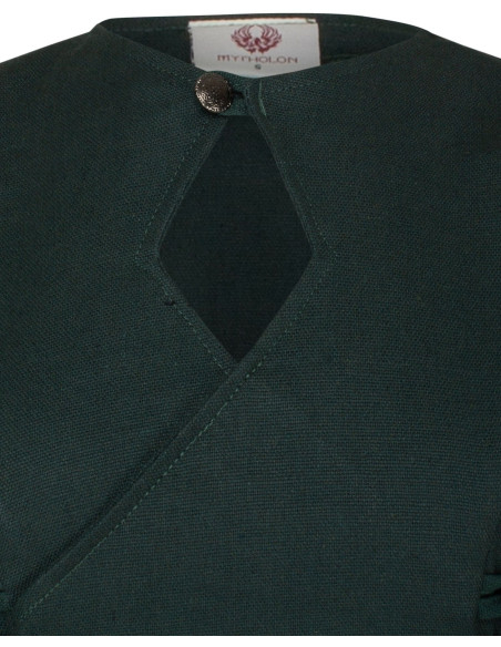 Robe médiévale en coton modèle...