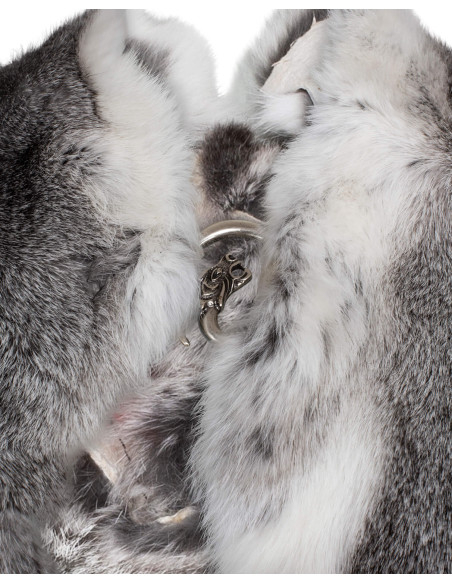 Couverture d'épaules en cuir, modèle...