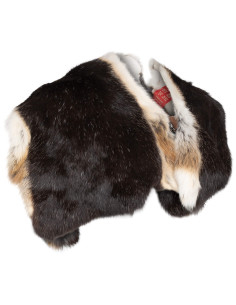 Couverture d'épaules en cuir, modèle Lohkanin