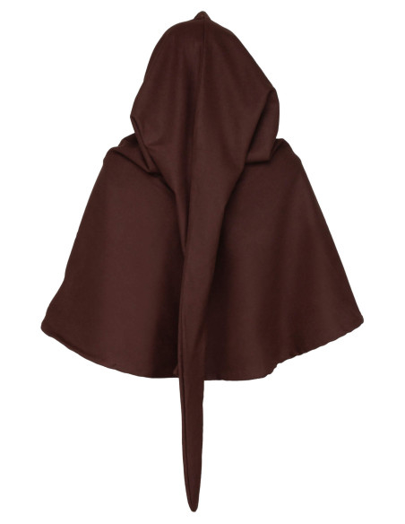 Capuche médiévale en laine modèle...