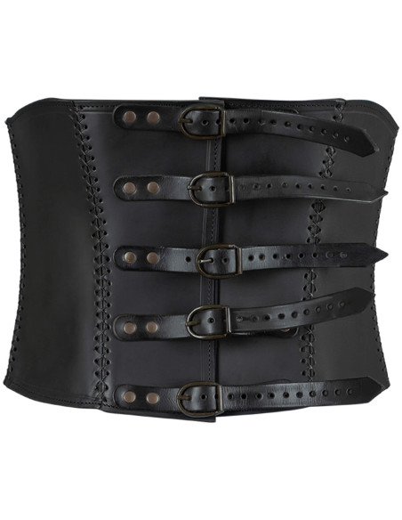 Corps en cuir médiéval modèle Dunja,...