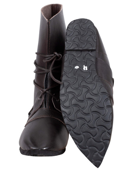 Bottes médiévales en cuir modèle...