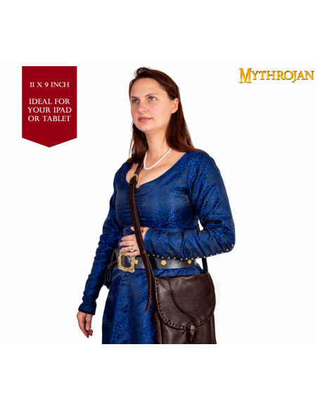 Sac en cuir médiéval, type...