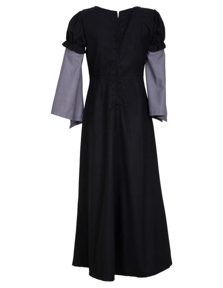 Robe médiévale en coton modèle...