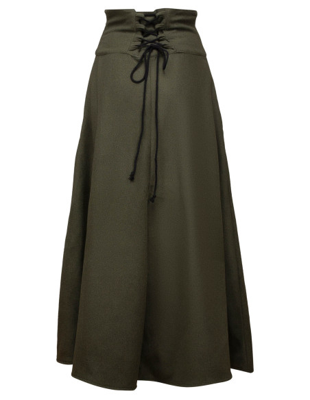 Jupe médiévale en laine modèle...