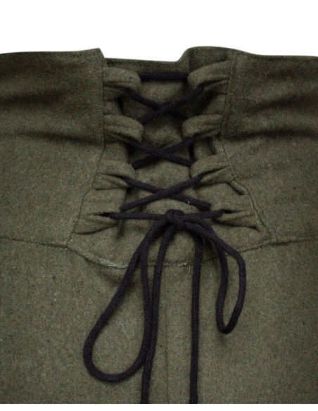 Jupe médiévale en laine modèle...