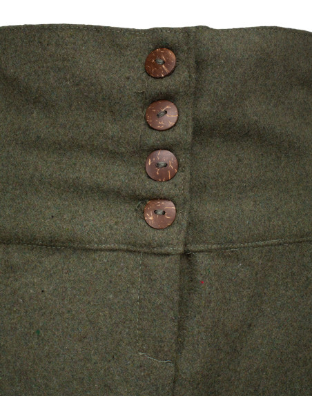 Jupe médiévale en laine modèle...