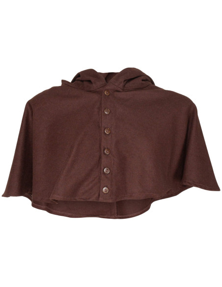 Capuche médiévale en laine modèle...