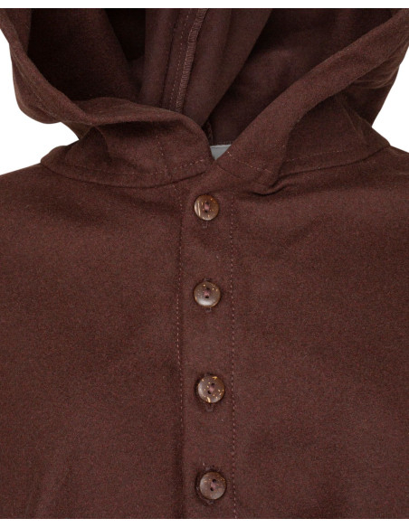 Capuche médiévale en laine modèle...