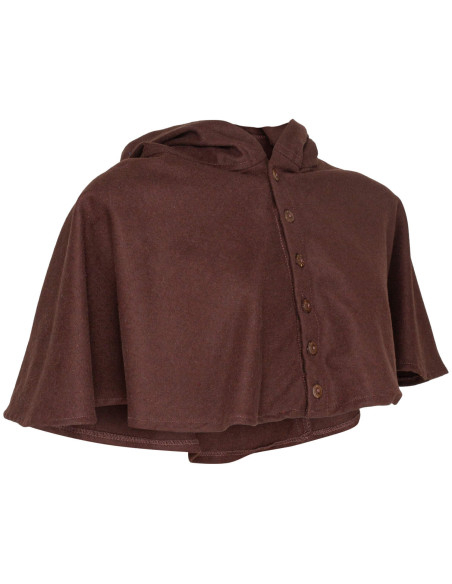 Capuche médiévale en laine modèle...