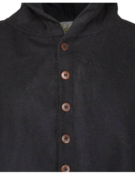 Capuche médiévale en laine modèle...