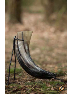 Corne de Jötunheim clair avec support métallique, 1,5 l.