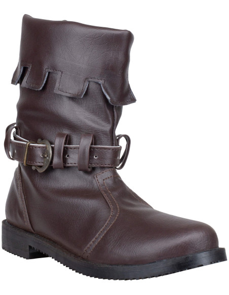 Bottes médiévales en cuir modèle...