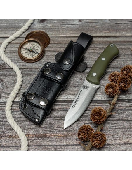 Couteau Bushcrafter marque Cudeman,...