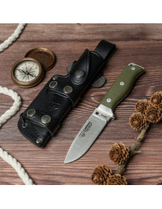 Couteau Cudeman MT-5 (120-GV) manche G10 Vert