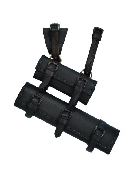 Tahalí double réglable pour épée et poignard