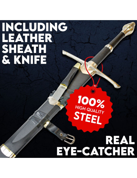 Épée NON officielle forgée à la main...