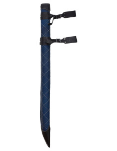 Étui en cuir pour épée modèle Dante, couleur bleue