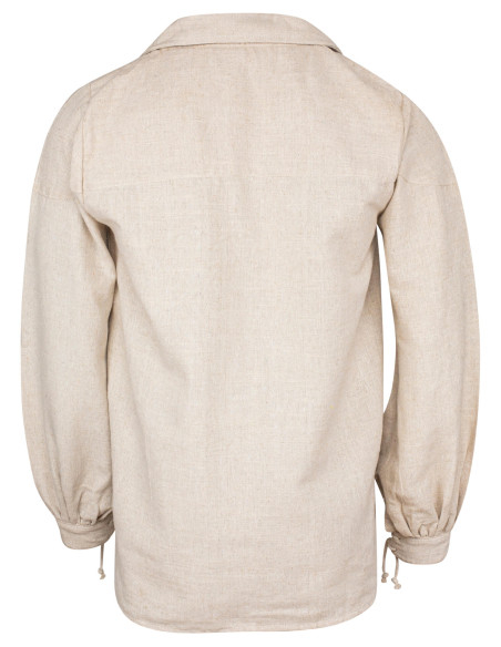 Chemise médiévale en lin modèle...