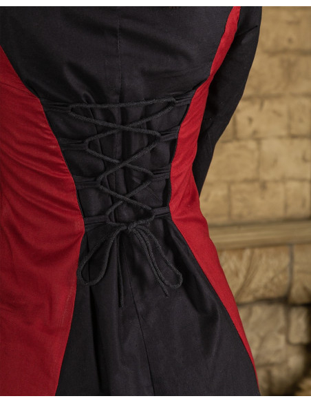 Robe médiévale en coton, modèle Stella