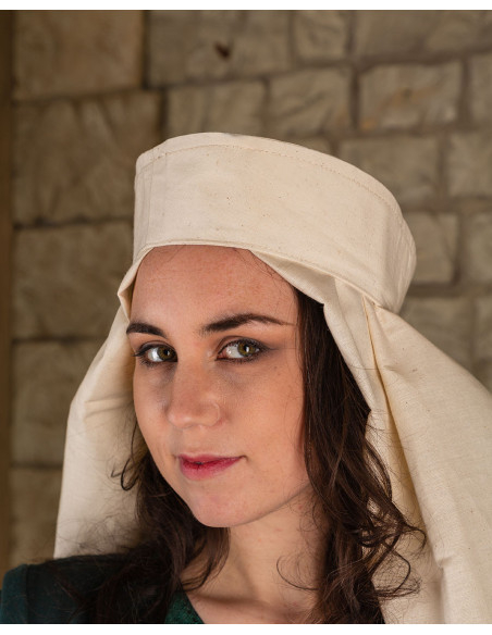 Diadème médiéval en coton modèle...