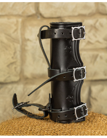 Tahalí médiéval en cuir pour épées...