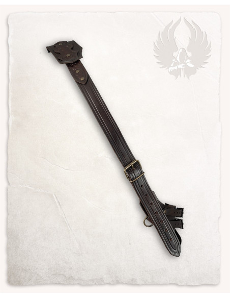 Ceinture avec holster en cuir modèle...