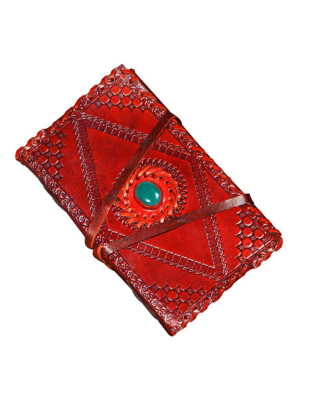 Journal médiéval avec couverture en...