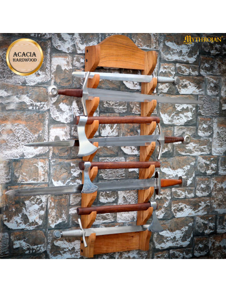 Support mural en bois pour accrocher...