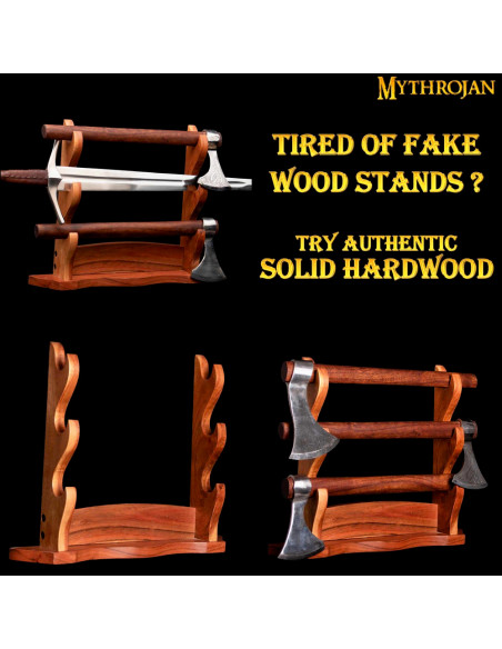 Support de bureau en bois pour...