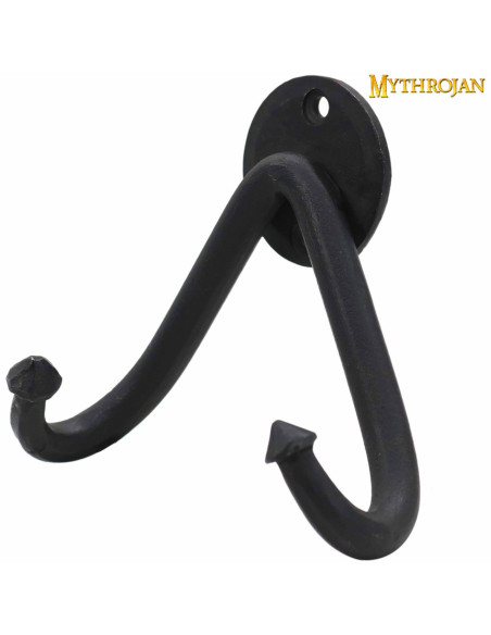 Support mural en acier pour épées,...