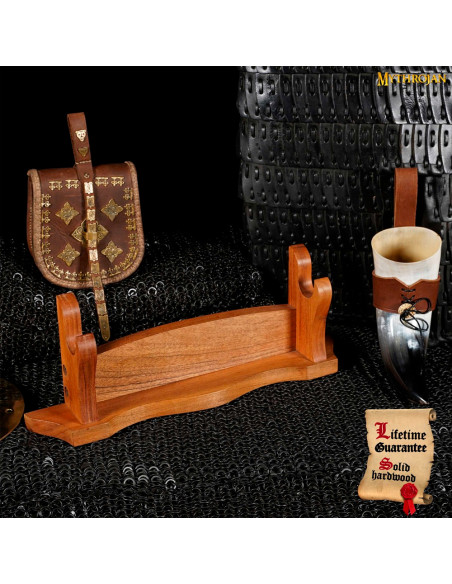 Support de table en bois naturel pour...