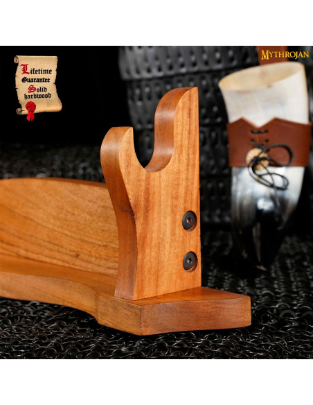 Support de table en bois naturel pour...