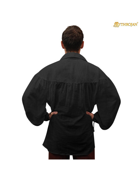 Chemise médiévale en coton modèle...