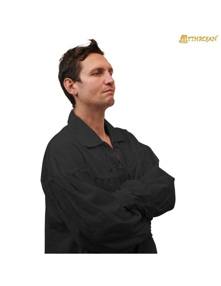 Chemise médiévale en coton modèle...