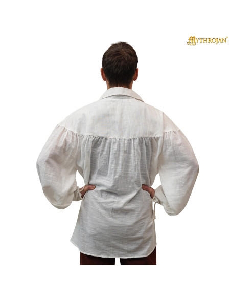 Chemise médiévale en coton modèle...