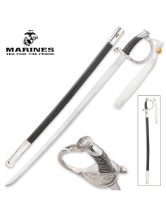 Sable Corps Marines Américains USMC NCO argenté 2