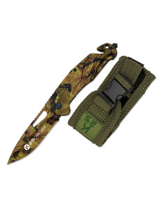 Couteau tactique K25, aluminium camo
