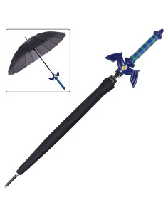 Parapluie poignée épée Blue Master de Link, La Légende de...