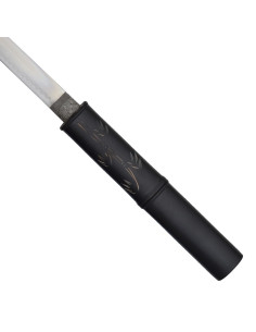 Katana décorative modèle gaine design bambou noir 2