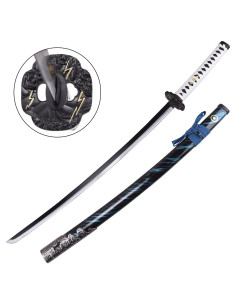 Set de katanas et wakizashis décoratifs non officiels Blu... 2