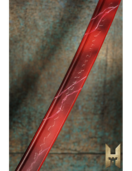 Katana Ryugan pour LARP modèle Ruby