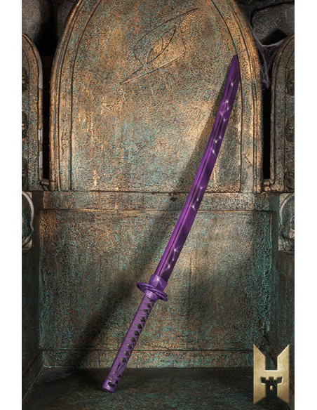 Katana Ryugan pour LARP modèle Améthyste Katana Ryugan pour LARP modèle Améthyste