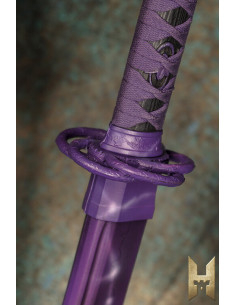 Katana Ryugan pour LARP modèle Améthyste 2
