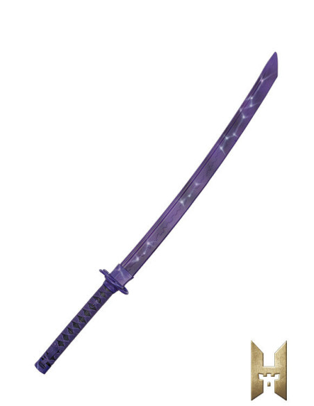Katana Ryugan pour LARP modèle Améthyste Katana Ryugan pour LARP modèle Améthyste