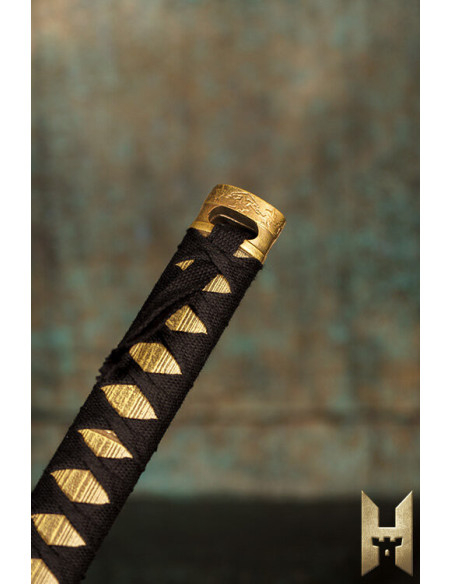 Katana Ryugan pour LARP modèle Gold